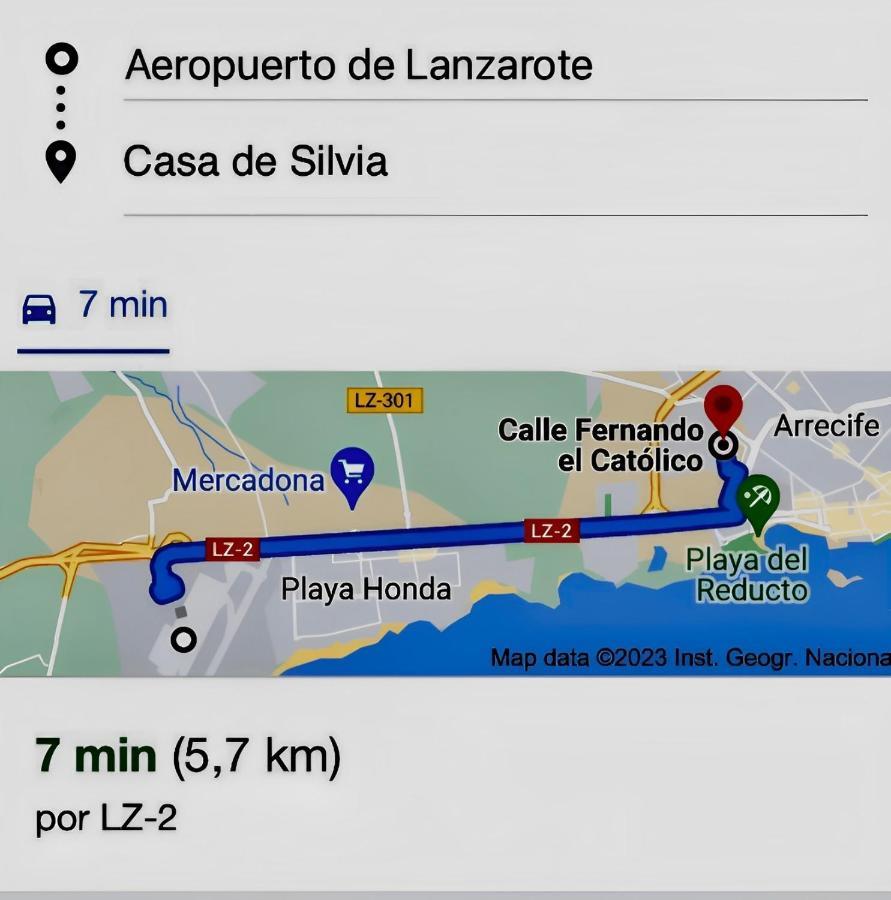 阿雷西费Casa De Silvia公寓 外观 照片